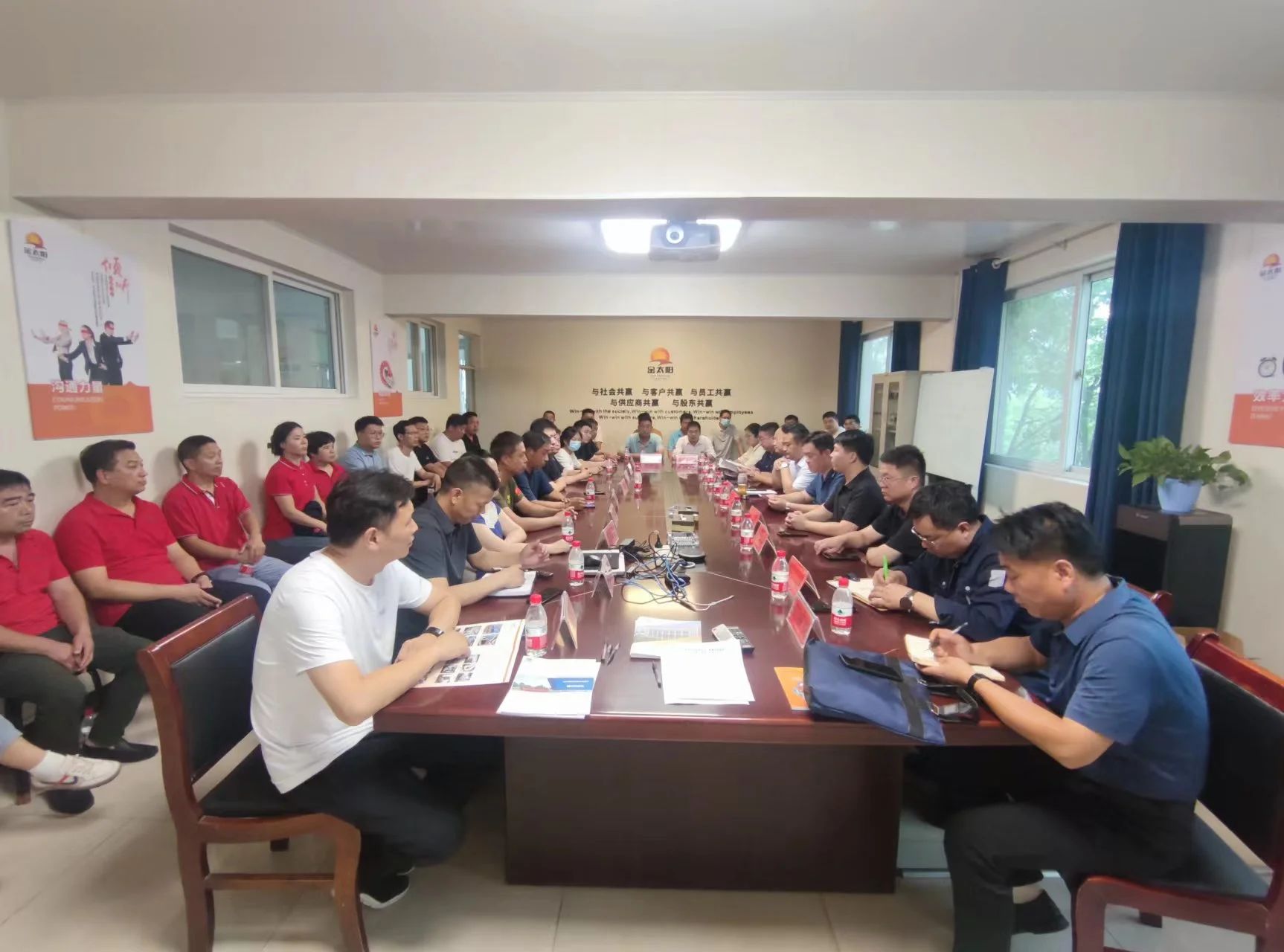 延津縣2023年工貿企業防汛應急演練在我司舉行！